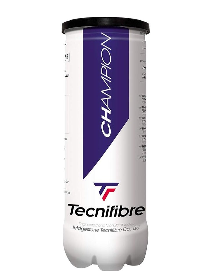 Tecnifibre Champion Tennis Balls - Image 1